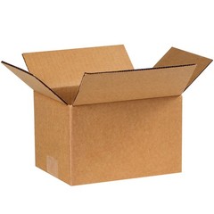 PARTNERS BRAND 8x6x5 Corrugated Boxes, Small, 8L x 6W x 5H, Pack of 25 | Shippin