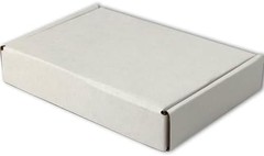 50 Pack White Corrugated Shipping Mailer Small Packaging Packing Boxes 6x4x1”