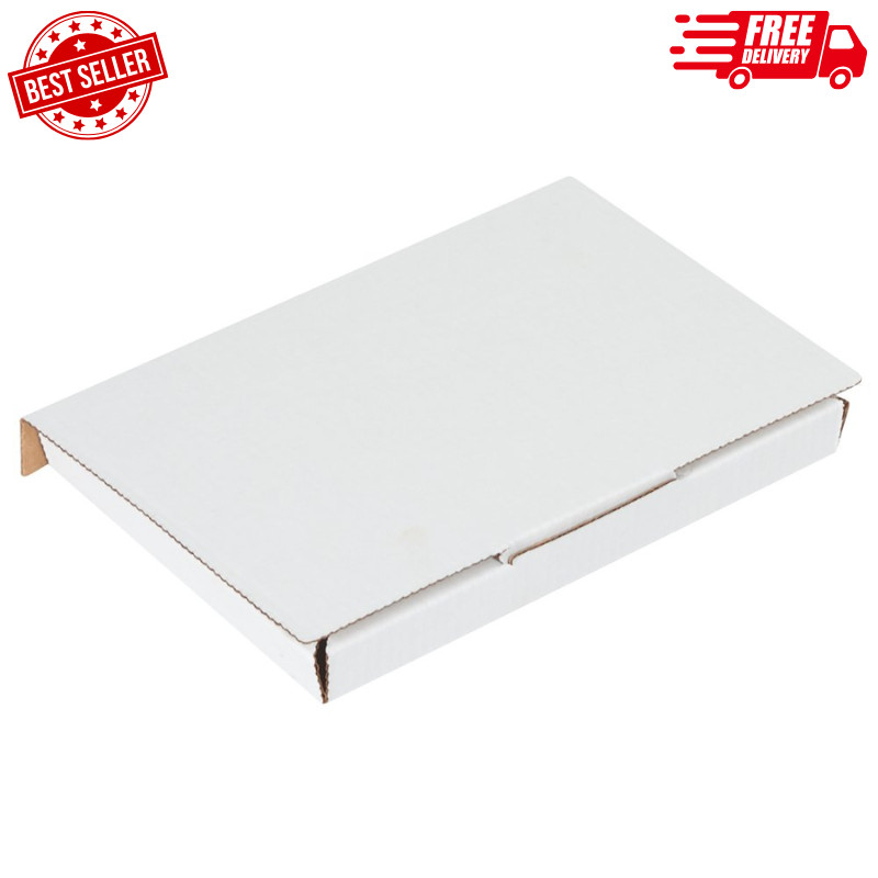 Boxes Fast BFMLRDVD Corrugated Cardboard DVD Mailers 7 5/8 x 5 7/16 x 11/16″