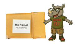 16″ x 16″ x 48″ CARDBOARD BOX – 200 lb – SINGLE BOX – TALL
