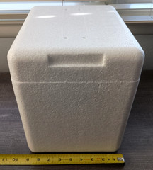 Insulated Box Styrofoam Cooler 8″ X 6″ X 8″ Interior re-usable shipping