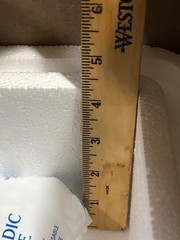 Insulated Styrofoam COOLER w/ shipping box | Cold refrigerated +ICE Pk 11x9x7”DR