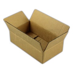 100 7x4x3 EcoSwift Cardboard Packing Moving Shipping Boxes Corrugated Box Carton