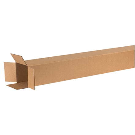 15 Tall Corrugated Shipping Boxes 6x6x72 ECT-32 Brown