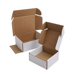 50pcs Shipping Boxes #5 Kraft Cardboard Mailers 27x19x5 cm Mailing Box Packaging