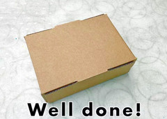 50 Pieces 9″ x 6″ x 3″ Corrugated Security Mailer Shipping Box