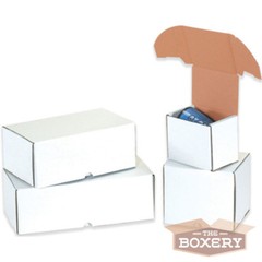 Outside Tuck Corrugated Mailers 12 1/8 x 9 1/4 x 3 from The Boxery 50/pk