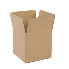 100 4x4x4 Cardboard Paper Boxes Mailing Packing Shipping Box for FedEx Portable