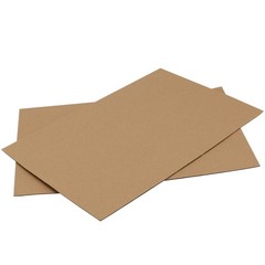50 PCS Corrugated Cardboard Sheets Flat Packaging Inserts 2mm 11×17 Inch Pack