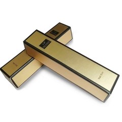 50 Pcs Gold and Black Lip Gloss Packaging Boxes, 4.21×0.9×0.9″ Kraft Paper Ma…