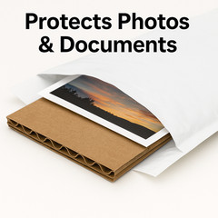 100 Cardboard Pads 6×9 in Corrugated Sheets 1/8″ Thick Inserts for Packing