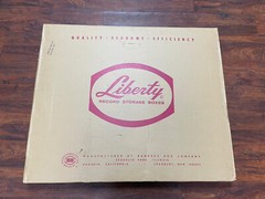 Liberty Record Storage Boxes 6 No. 11-6 12”W x 10 1/4”H 25”L inside NIB Vintage