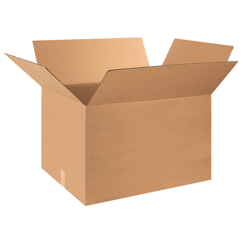 GRAINGER APPROVED 493U38 Shipping Box,Single Wall,32 ECT PK 10
