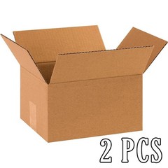 Packs 2 in shipping cartons, 23x20x16 inches, suitable for moving and mailing.