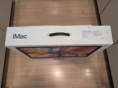 Apple iMac 27-inch EMPTY BOX ONLY w/pouch and Styrofoam Inserts (March 2022)