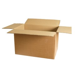 5 11 1/4×8 3/4×6 White Corrugated Shipping Boxes 48 ECT Double-Wall New
