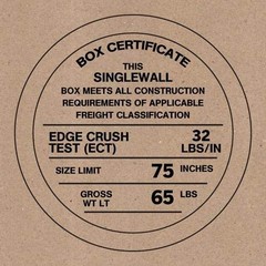 10 5x5x36 Kraft Brown Corrugated Shipping Boxes 32 ECT Single-Wall New