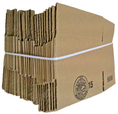 7x5x3 Cardboard Paper Boxes Corrugated Shipping Boxes 32 ECT 25/bndle “#15”