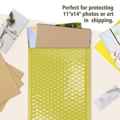 50 Pack Corrugated Cardboard Sheets 11×14 for Packing Mailing Art Crafts Brown