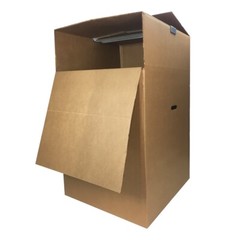 UBMOVE Wardrobe Boxes – Qty 12 Boxes w Bars – Moving Boxes