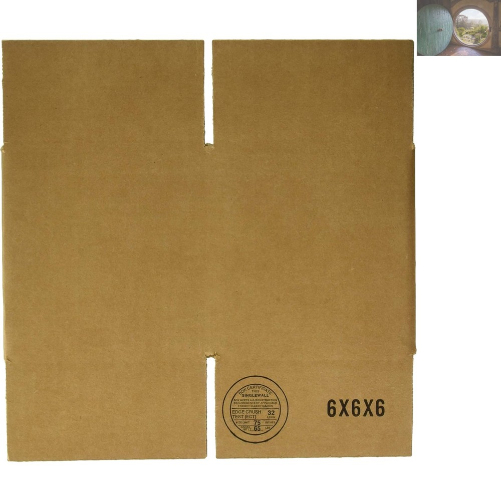 Cost-Effective Set of 25 Sturdy 6x6x6 Shipping Boxes – Perfect for E-commerce