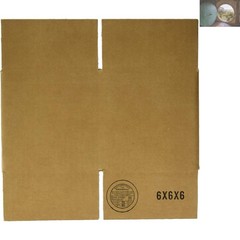 Cost-Effective Set of 25 Sturdy 6x6x6 Shipping Boxes – Perfect for E-commerce