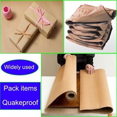 2 Rolls 14×72 inch Brown Single Face Corrugated Cardboard Wrap Shipping Roll