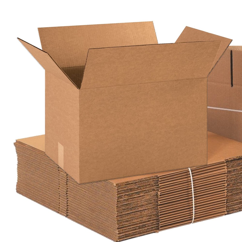 Medium Shipping Boxes 18″L x 12″W x 12″H – 25-Pack Corrugated Cardboard