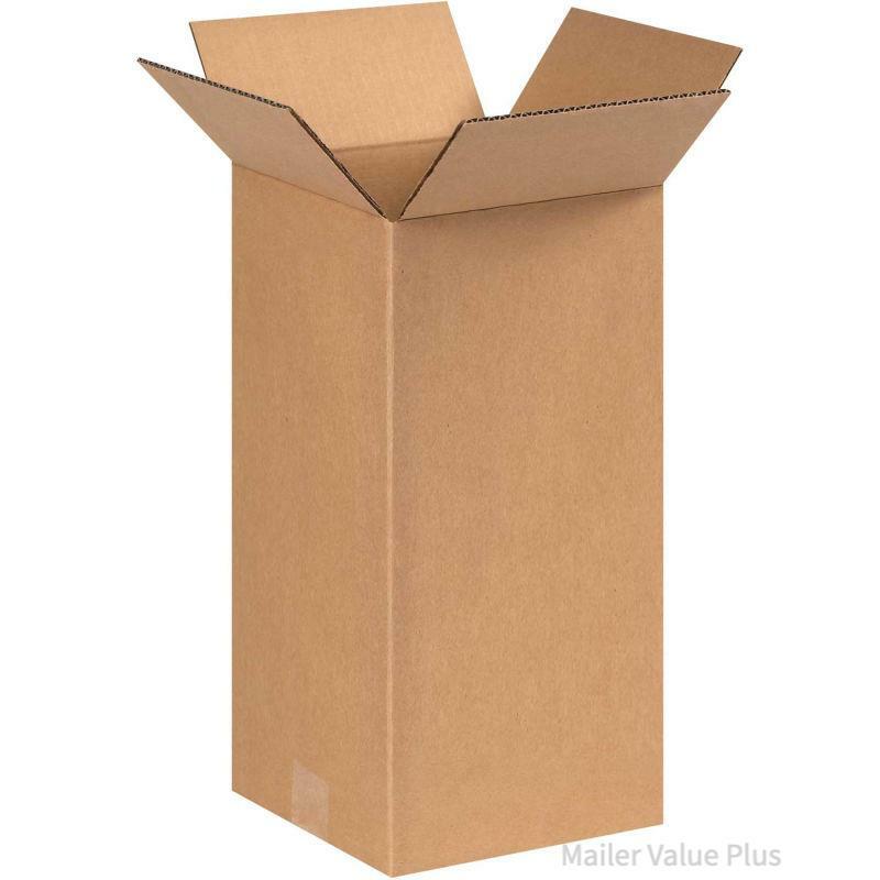 25 – 6 x 6 x 14 Shipping Boxes Packing Moving Cartons Cardboard Mailing Box