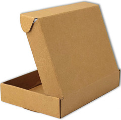 50 Pack Small Shipping Boxes 6x4x1 Brown Corrugated Mailer Boxes for Business