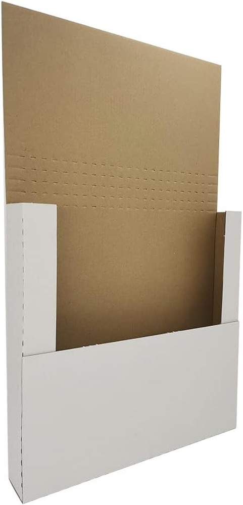 50 Pack Vinyl Record Shipping Mailing Box Mailers, 12.5″ X 12.5″ X 2″, Perfect f