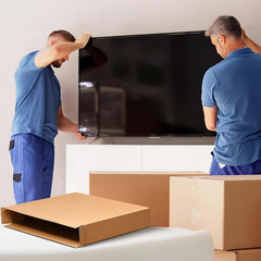 15 Pack Side Loading Boxes for Moving, Storing & Shipping – 30″L x 5″W x 24″H
