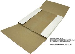 Durable 10-Pack Vinyl Record Shipping Mailers – Fits 1-3 LPs – Made in the USA