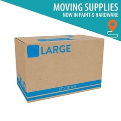 (10 pack) Pen+Gear Large Moving Boxes, 27L x 15W x 17H, Kraft