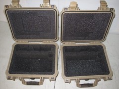 Pelican Protector 1400 Case 14x12x6 OD 12x9x5 ID Watertight Crushproof Hard Box