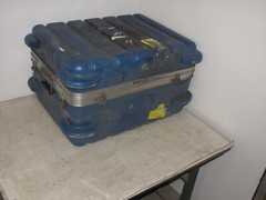 Thermodyne Shok-Stop Hard Case 27x21x16 Weathertight Shock Stop Blue