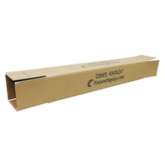 20PK 4X4X24″ Shipping Box Cardboard Singlewall BF150 Mail Packaging E-Commerce