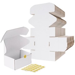 Lightweight 6x4x3 Shipping Boxes Set of 50 – Easy Assembly & Eco-Friendly