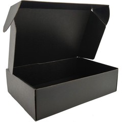 Black Shipping Boxes for Small Business Pack of 20-12x9x4 inches Cardboard Co…