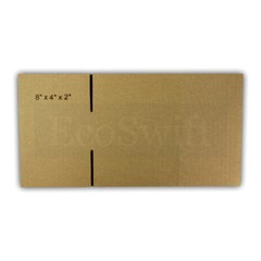 5 8x4x2 EcoSwift Cardboard Packing Moving Shipping Boxes Corrugated Box Cartons