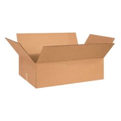 SSBM 20 Corrugated Cartons – Sturdy 26 x 15 x 15 Flat Corrugated Shipping Boxes