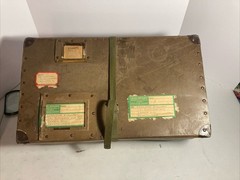 1950’s Shipping Box With Tin Corners. 20.5 X 11.5 X 6