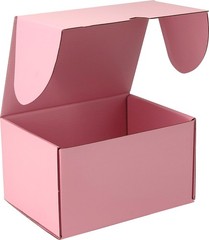 Pink Shipping Boxes for Small Business Pack of 15-12x9x6 inches Cardboard Cor…