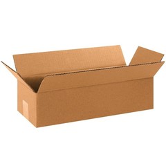 High-Strength 25-Pack Corrugated Shipping Boxes 16″L x 6″W x 4″H – Made in USA
