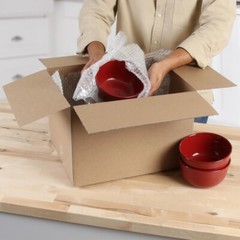 Recycled Shipping Boxes, 15 in. L x 12 in. W x 10 in. H, 30-Count