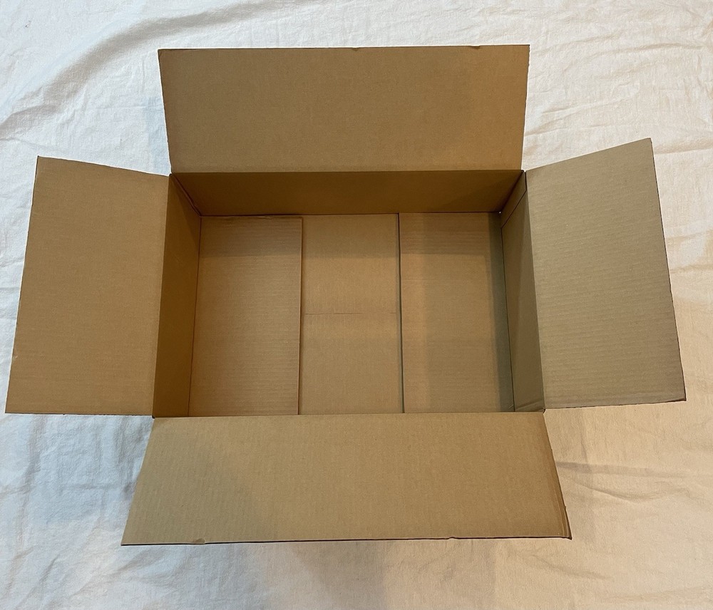 25pk – 12x9x6 Packing Moving Shipping Brown Boxes NO LABELS – GENTLY USED, NICE
