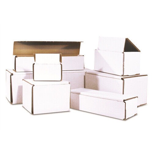 100 Kraft Brown Corrugated Shipping Boxes New
