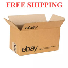eBay-Branded Boxes With Black Color Logo 12″ x 6″ x 6″ FREE SHIPPING