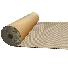 14 x 144in Brown Single Face Corrugated B Flute Cardboard Roll ，Shipping Roll…