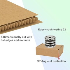 Convenient 6x4x2 Inch Shipping Boxes Pack of 20 – Effortless Assembly & Quality